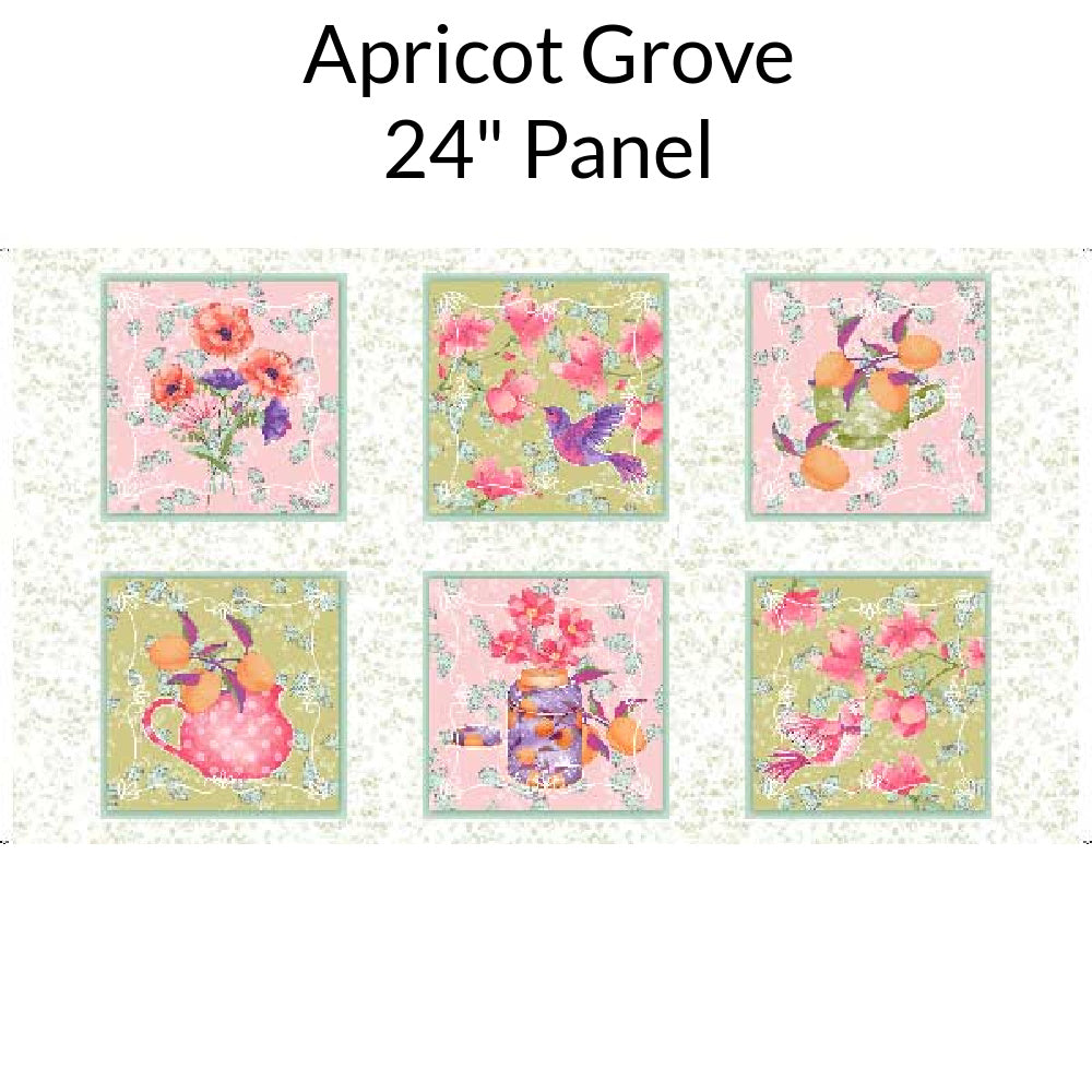 APRICOT GROVE PICTURE PATCHES PANEL Calico Gals