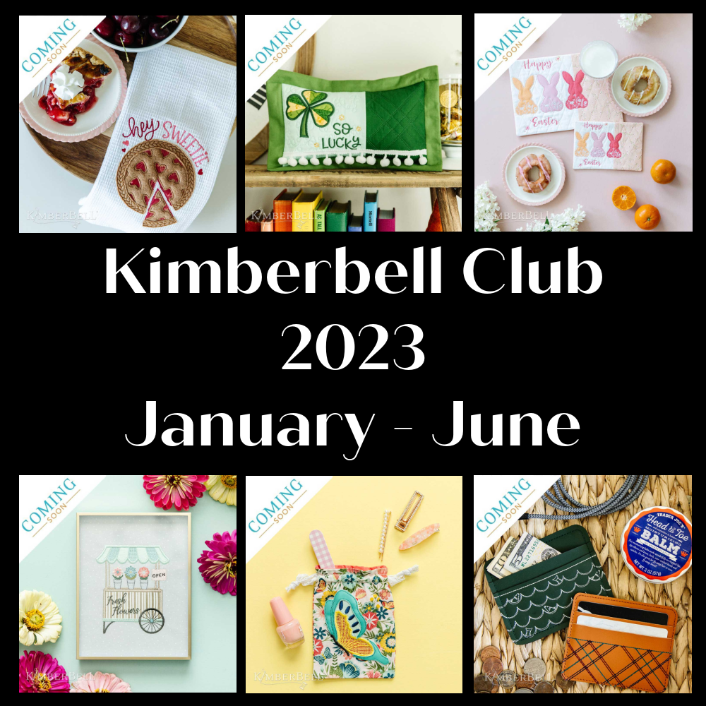 Kimberbell Embroidery Club - June 2023: Father's Day Card Wallet