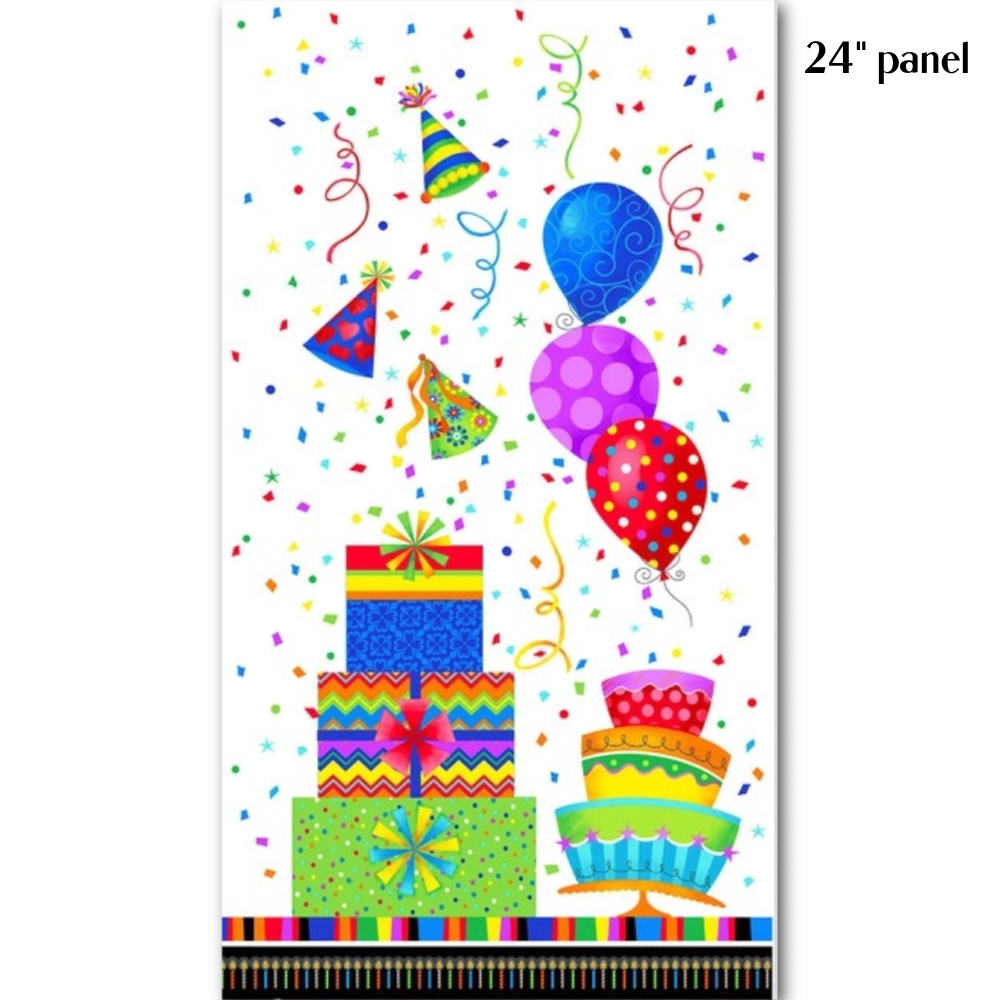 PARTY TIME! CAKE PANEL – Calico Gals