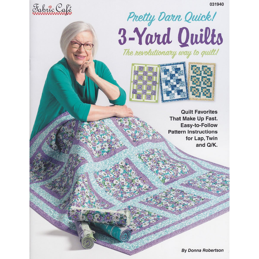 Pretty Darn Quick - 3 yard Quilt Pattern Book