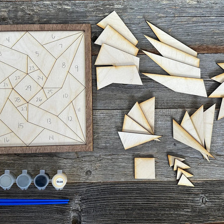 DIY BARN QUILT PAINTING KIT