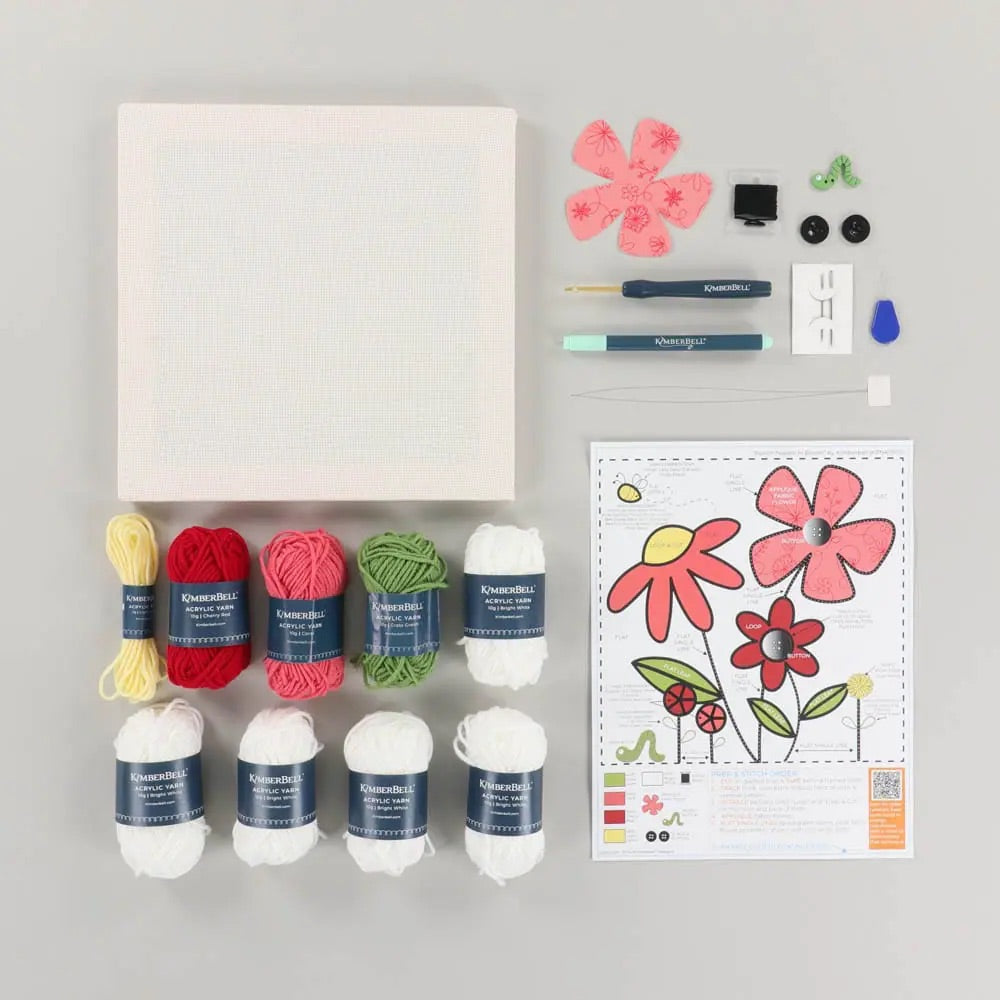 PUNCH NEEDLE IN BLOOM KIT