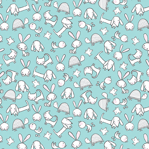 SO LOVED ANIMAL TOSS FLANNEL