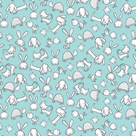 SO LOVED ANIMAL TOSS FLANNEL