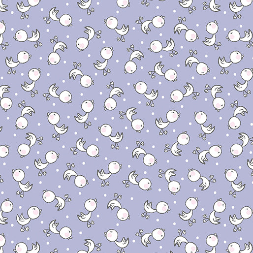 PURPLE DUCKY LOVE FLANNEL