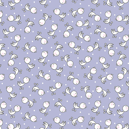 PURPLE DUCKY LOVE FLANNEL