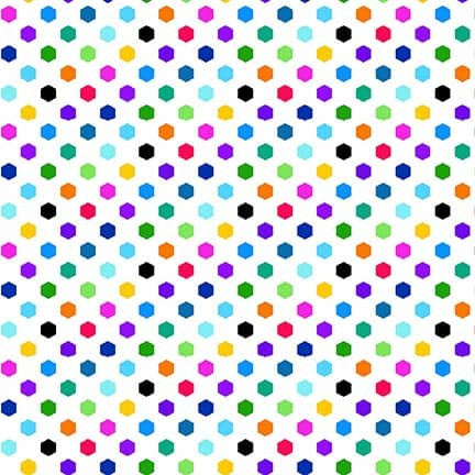 HEXI DOTS CHEERFUL AND COLORFUL