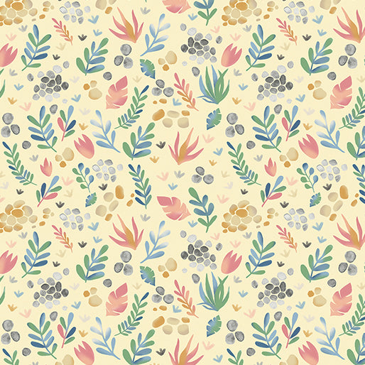 LIGHT YELLOW LITTLE LANDSCAPE FLANNEL