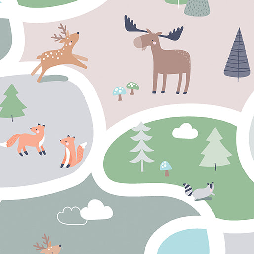 SCENIC COZY FOREST FLANNEL