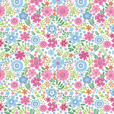 COLOR IT SUNSHINE BLOOMS PINK