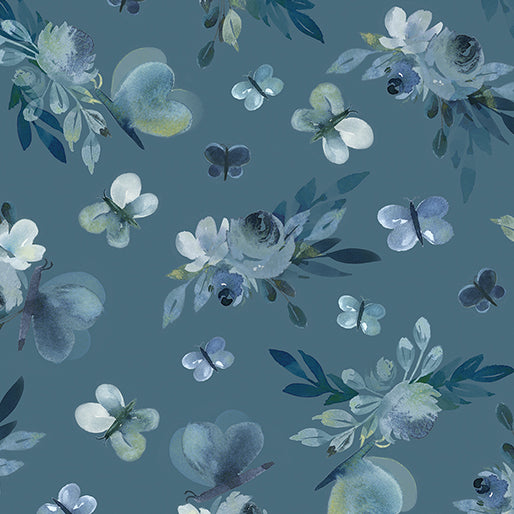 ENCHANTED BUTTERFLY DARK AZURE ENCHANTED FLORALS