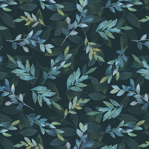 ENCHANTED LEAVES MIDNIGHT ENCHANTED FLORALS