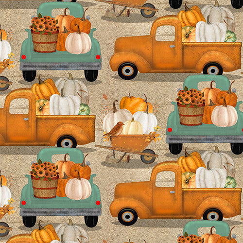 PUMPKIN FILLED TRUCKS PICK OF THE PATCH