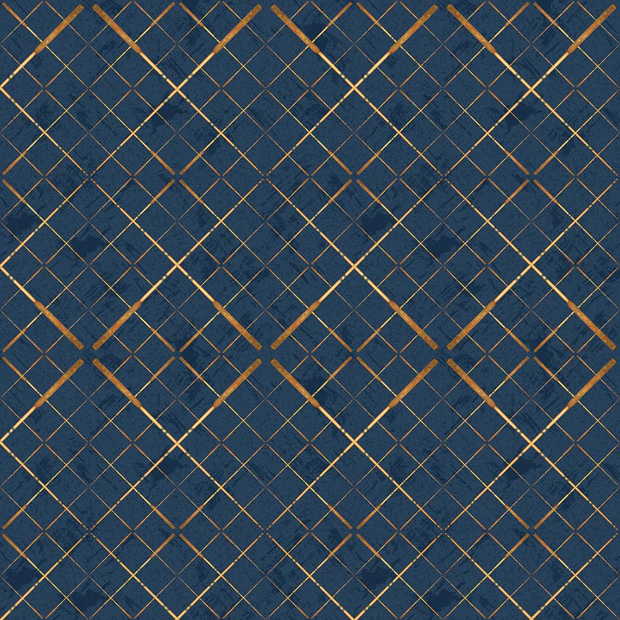 PLAID NAVY GONE FISHING