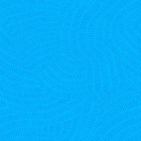STITCHED CYAN