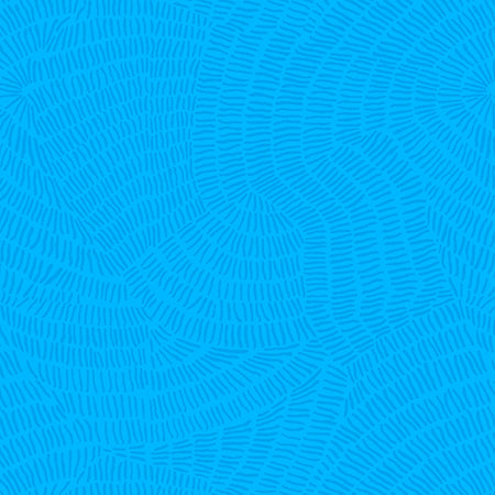 STITCHED CYAN