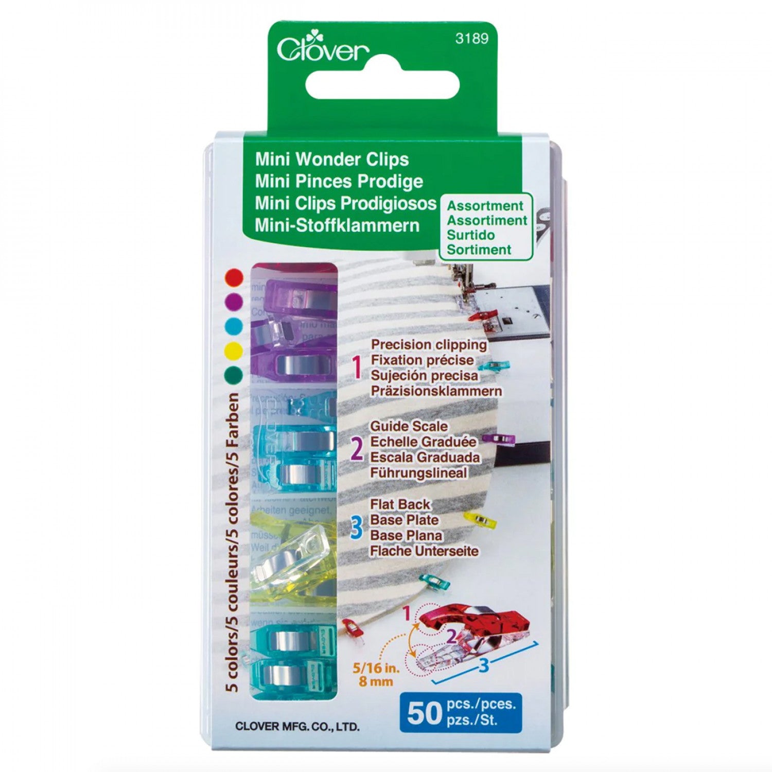 MINI WONDER CLIPS - 50 PACK