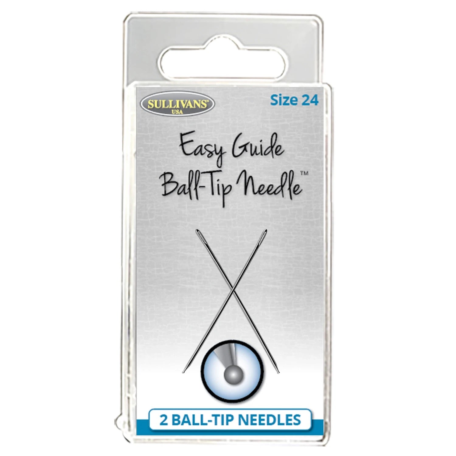 EASY GUIDE BALL-TIP NEEDLES SIZE 24