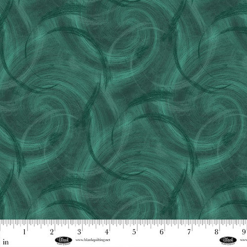 108" SPIN FLANNEL GREEN