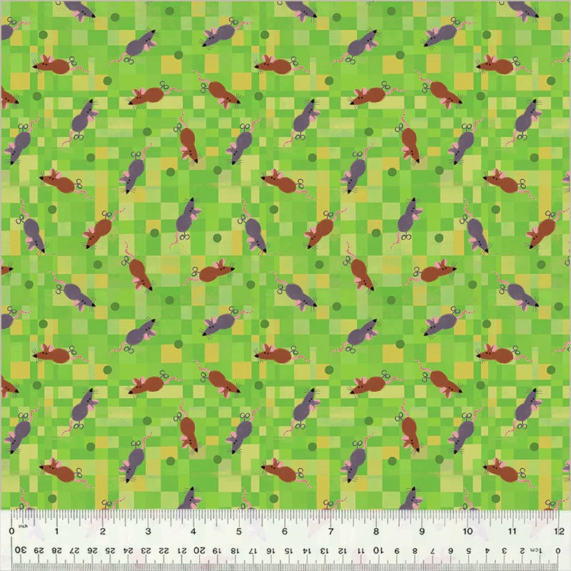 MOUSE PLAY GREEN FUR-EVER FRIENDS