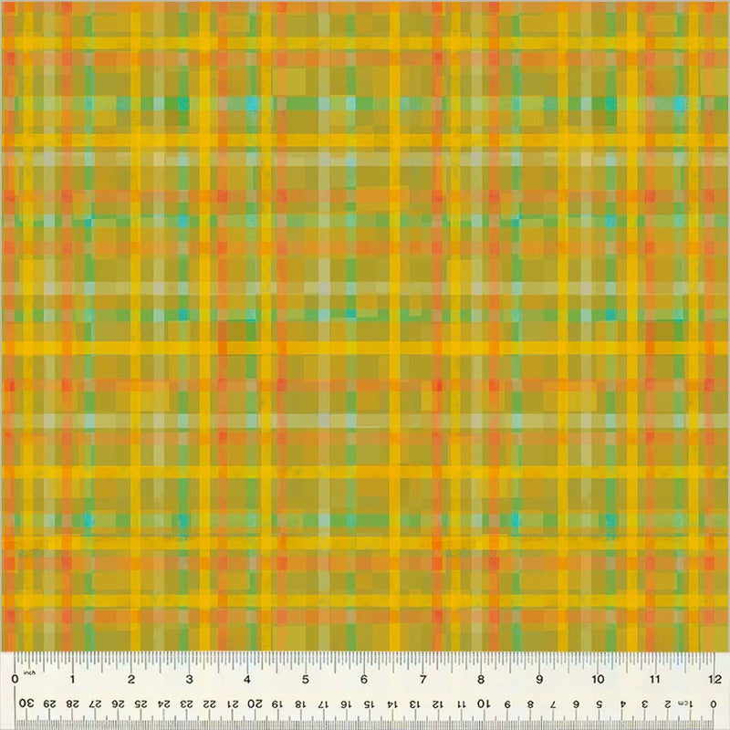 PLAYFUL PLAID YELLOW FUR-EVER FRIENDS