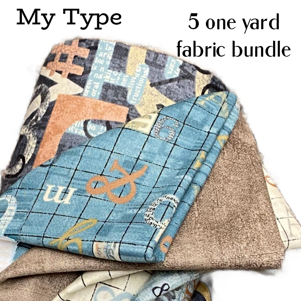 5 YARD QUILT BUNDLE - MY TYPE