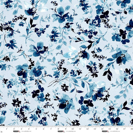 BLUE INK GARDEN WHISPER 118" WIDE