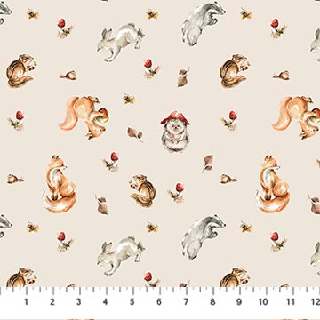 CREAM ANIMALS STORY BOOK