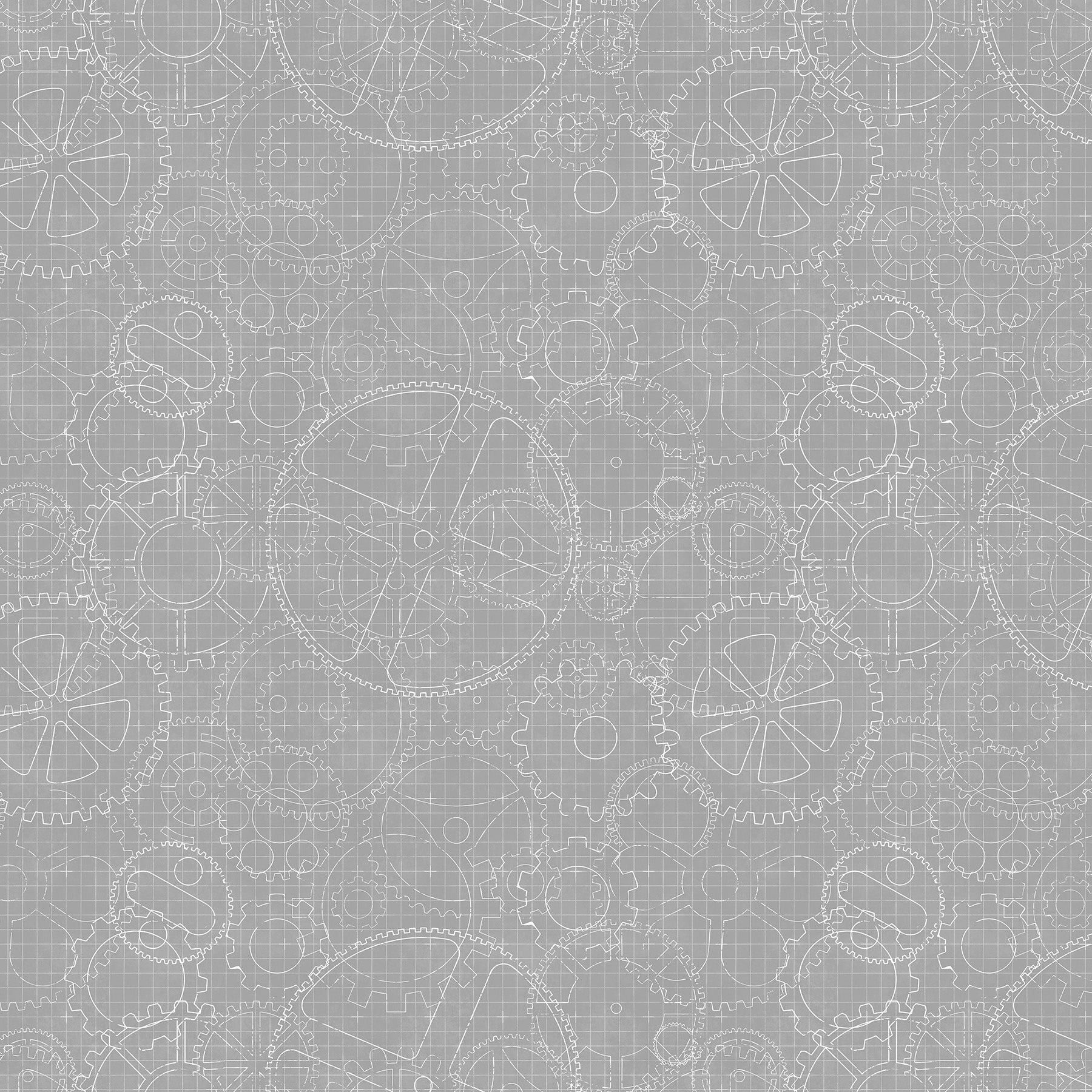 COGWHEELS GRAY LITTLE BUILDERS