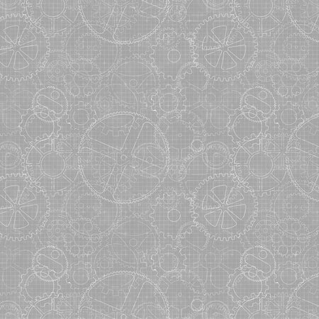 COGWHEELS GRAY LITTLE BUILDERS