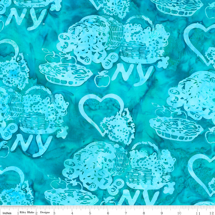 HEART NY LARGE AQUA ANYSH 2026