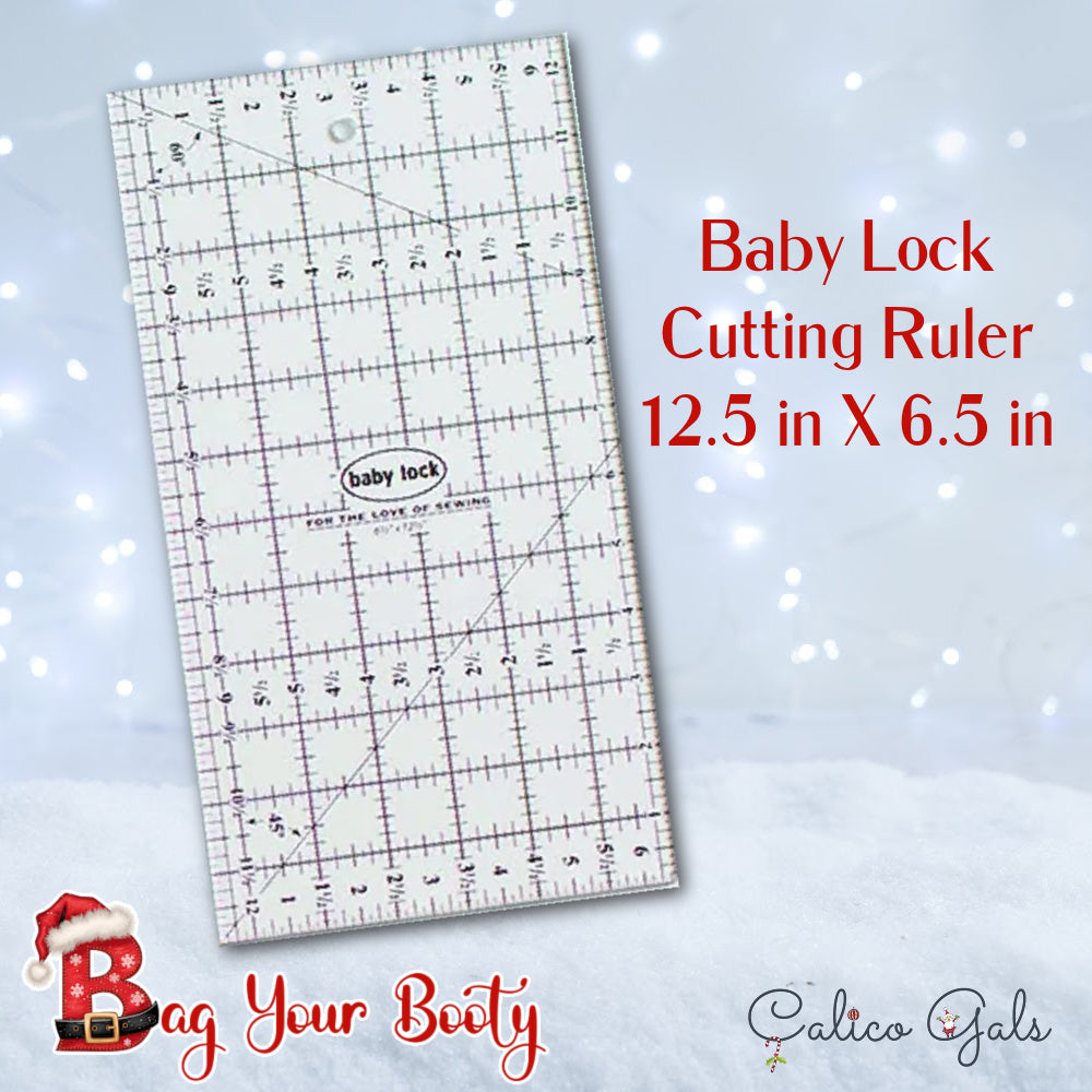 BABY LOCK  12.5" X 6.5" RULER