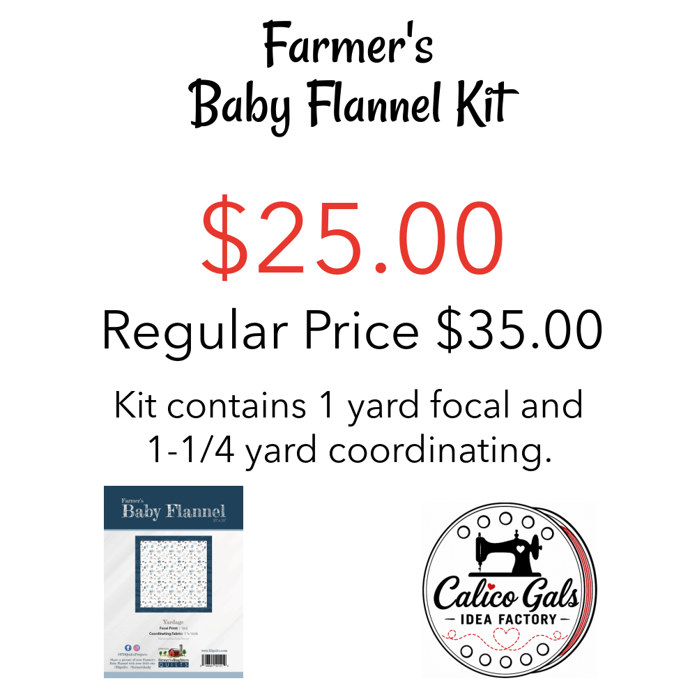 BABY FLANNEL KIT