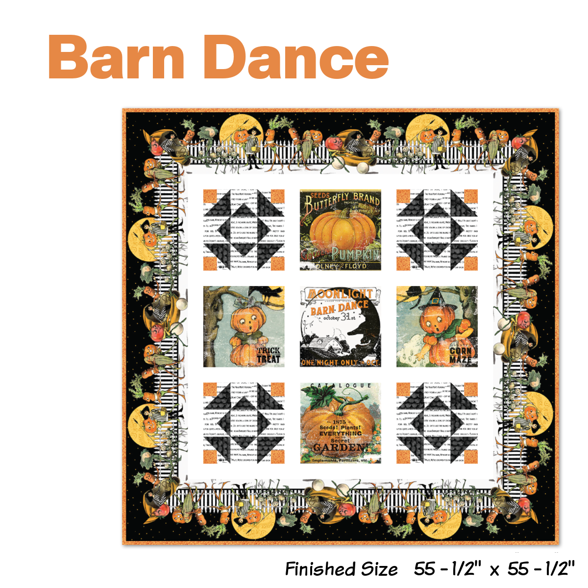 BARN DANCE QUILT KIT  JANET WECKER FRISCH