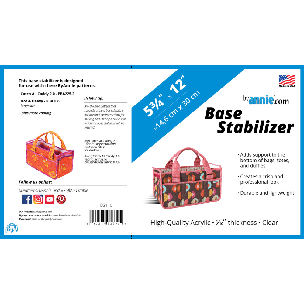 BASE STABILIZER 5.75" X 12"