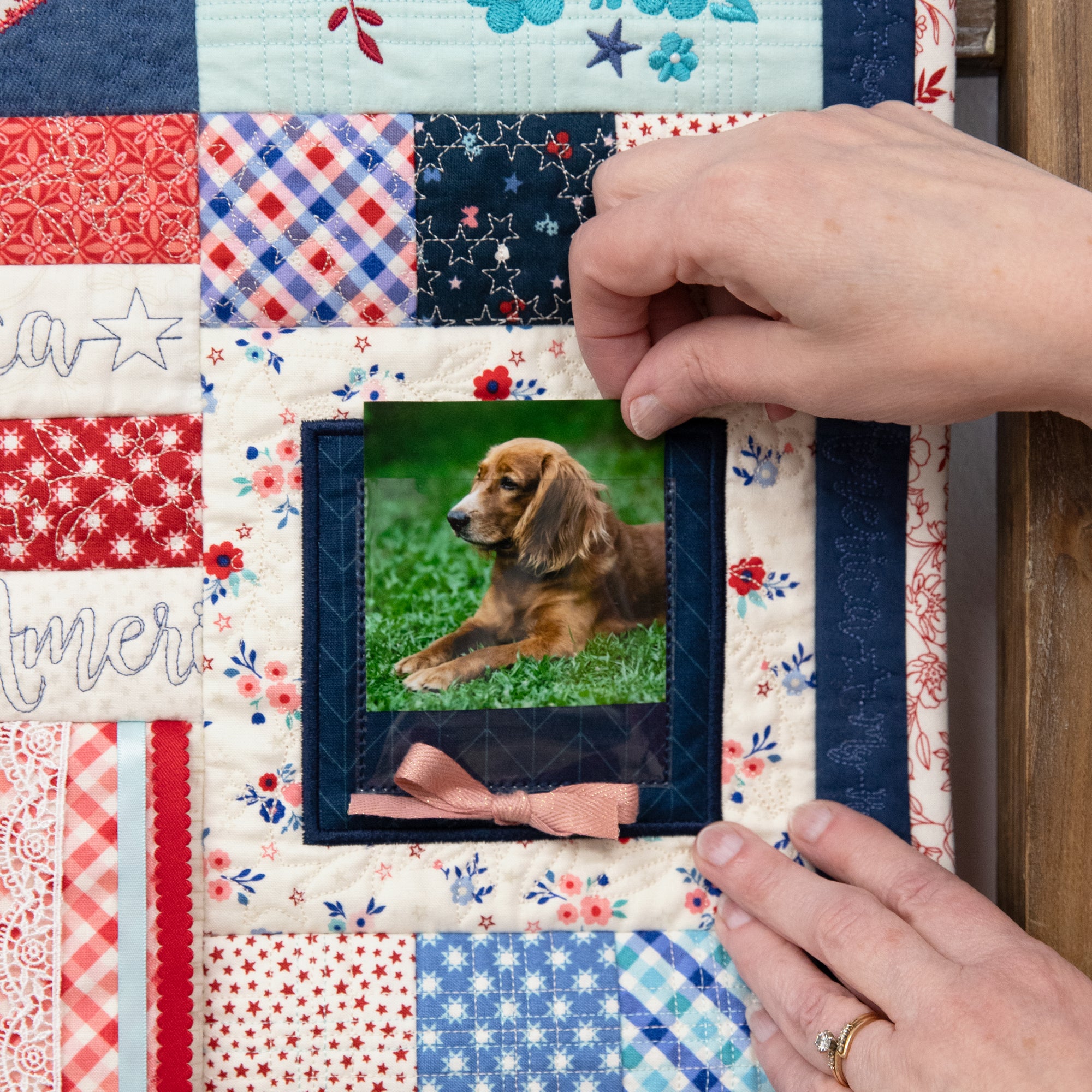 STAR-SPANGLED BEAUTY LADDER QUILT BOOK