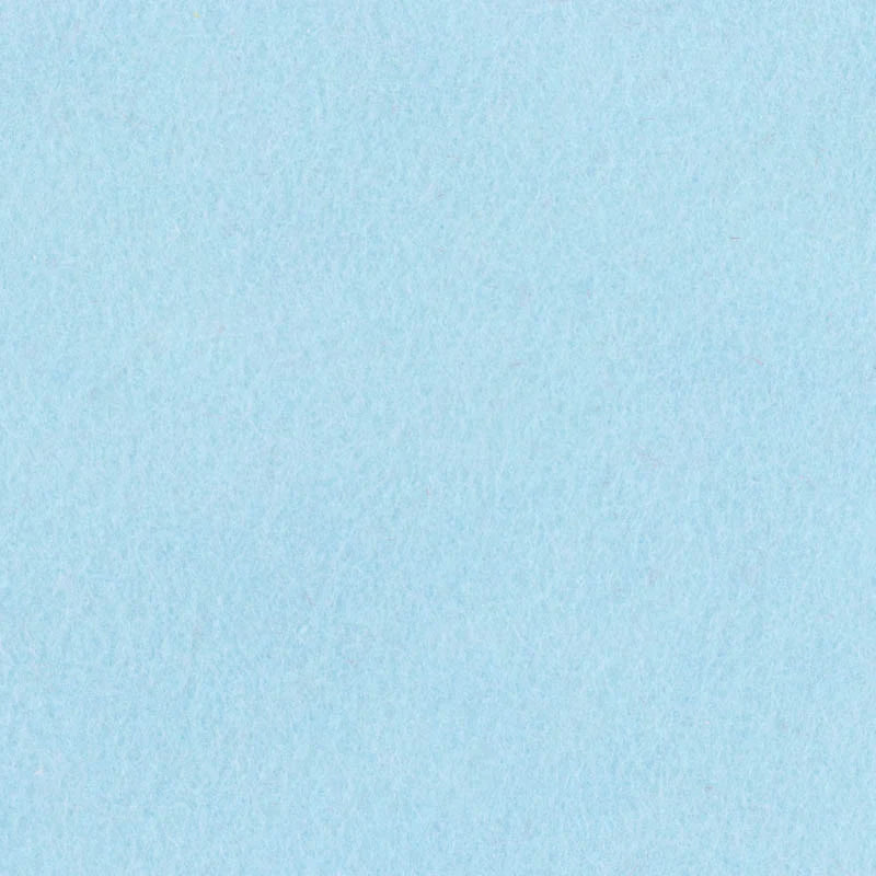 ICE BLUE EMBROIDERY FELT