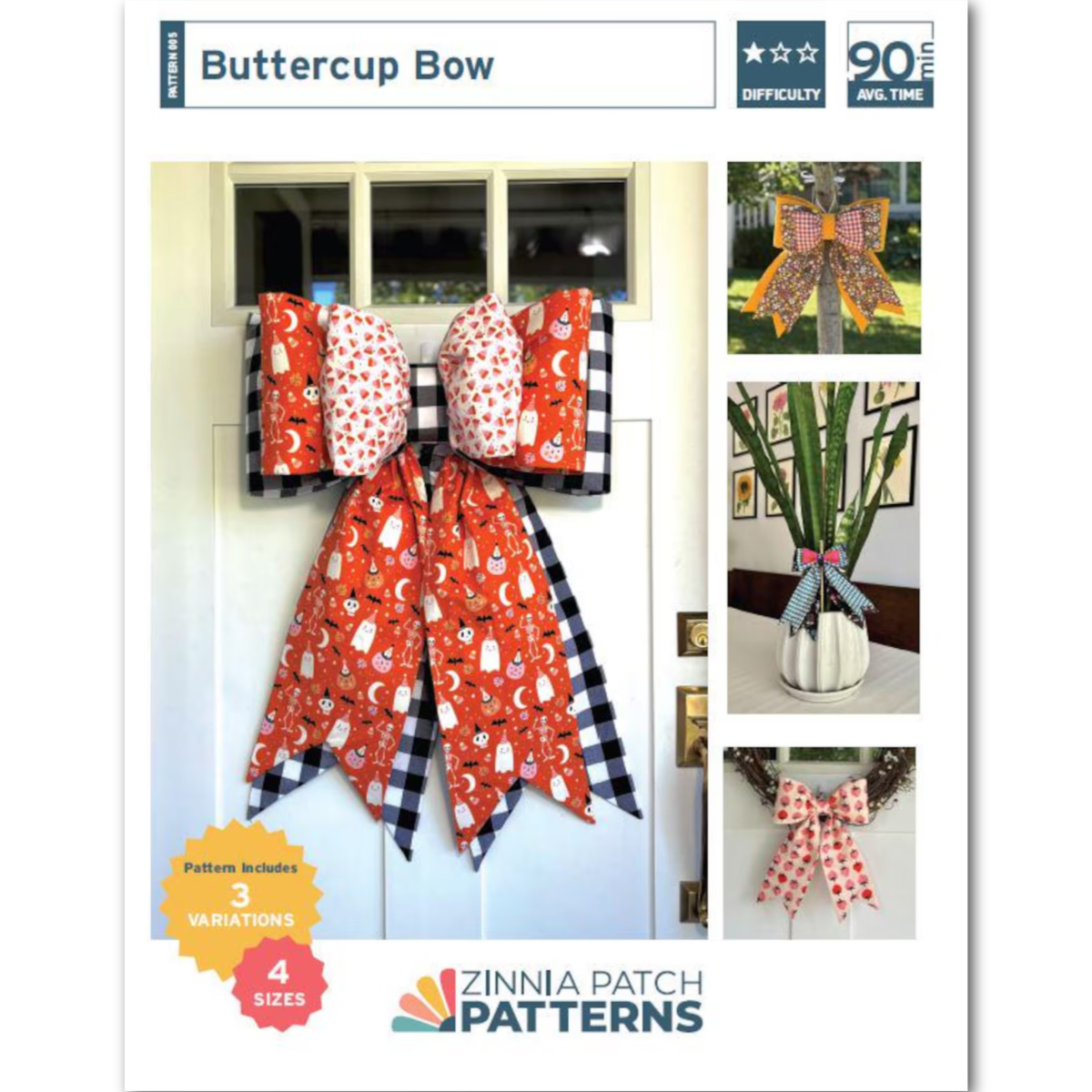 BUTTERCUP BOW PATTERN
