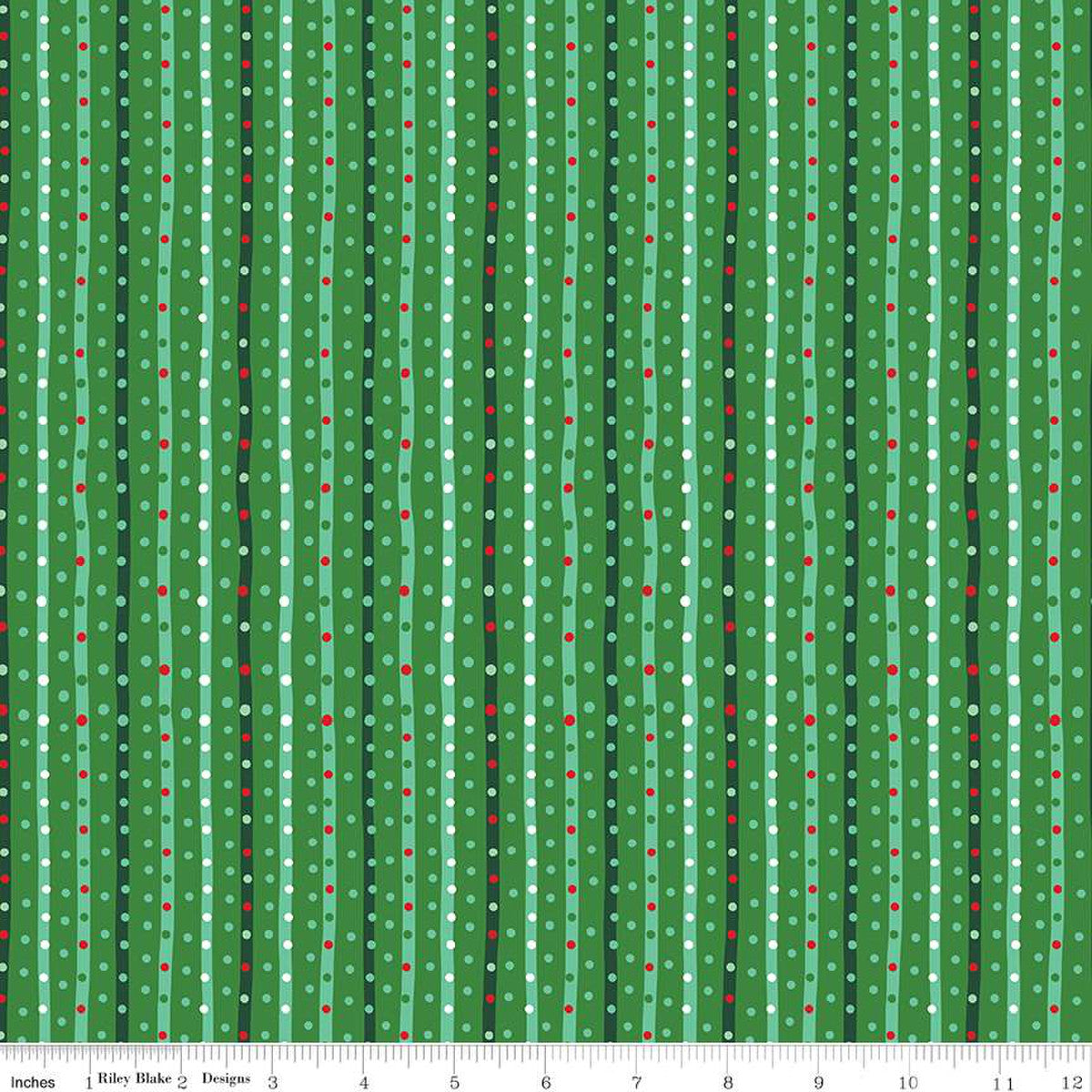 TWAS SUGARPLUM STRIPE GREEN