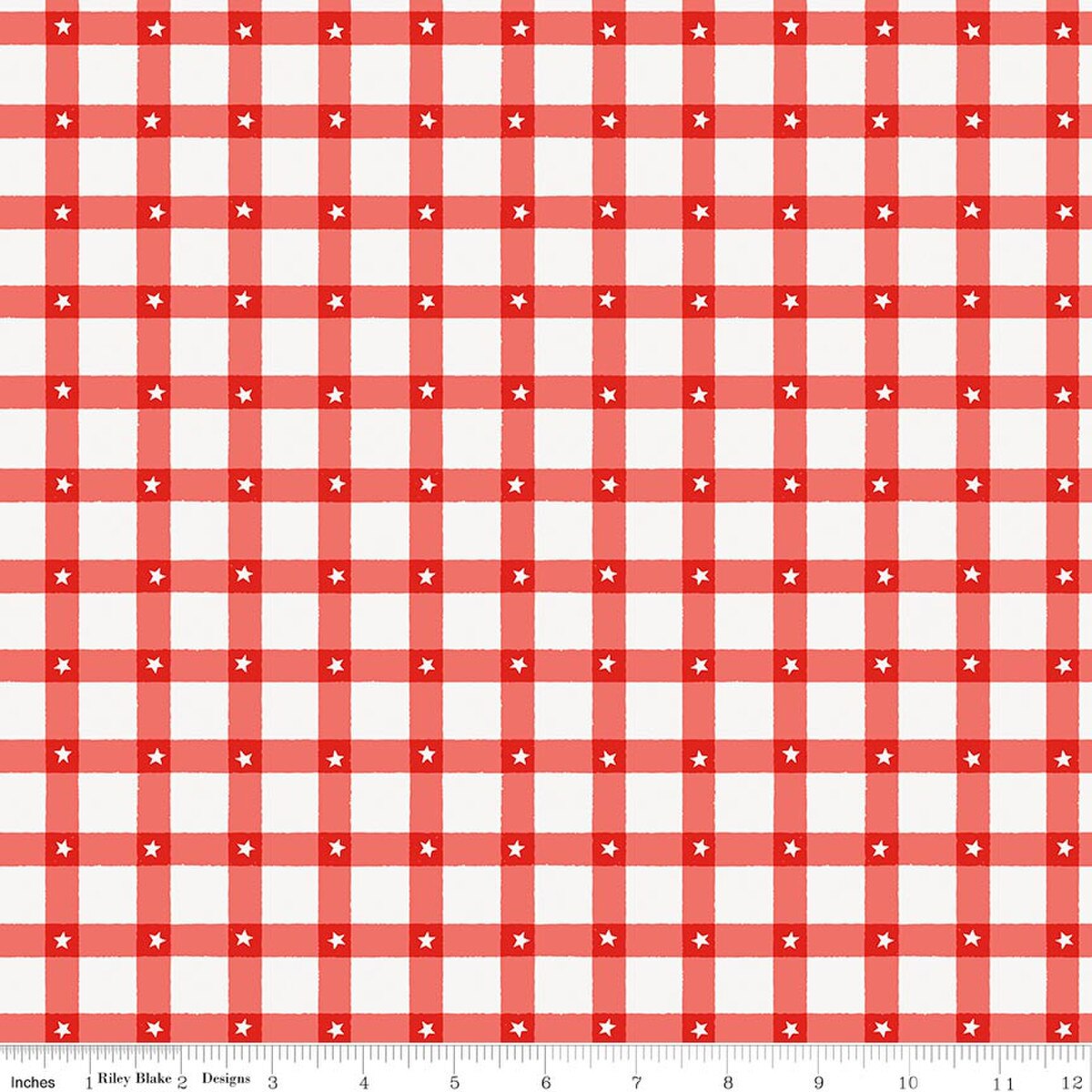 PLAID RED HEN FIRECRACKER