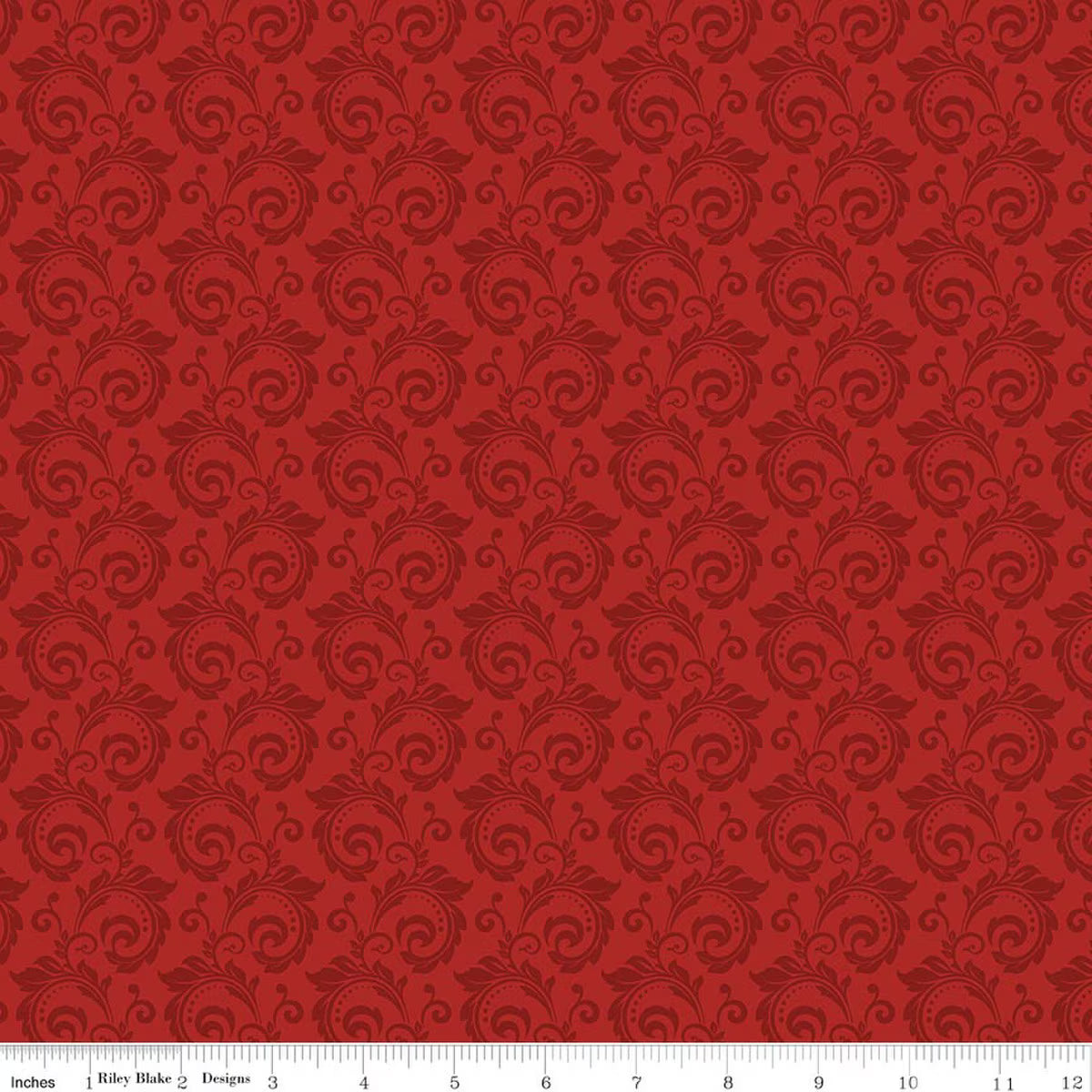 SCROLL RED CHRISTMAS GREETINGS