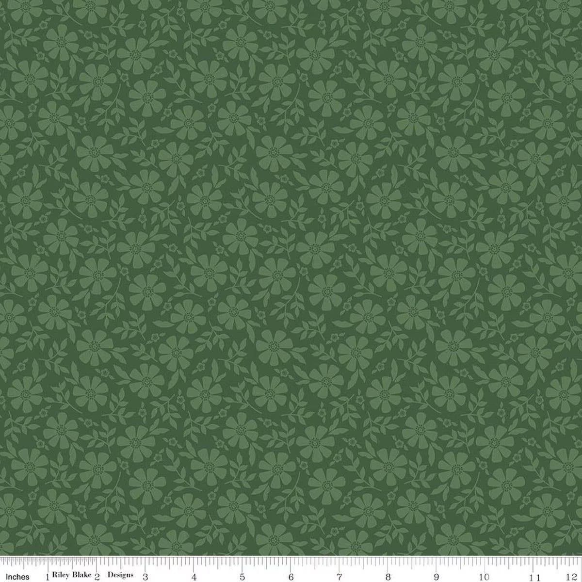 TONAL FLOWERS GREEN ORCHARD HOUSE
