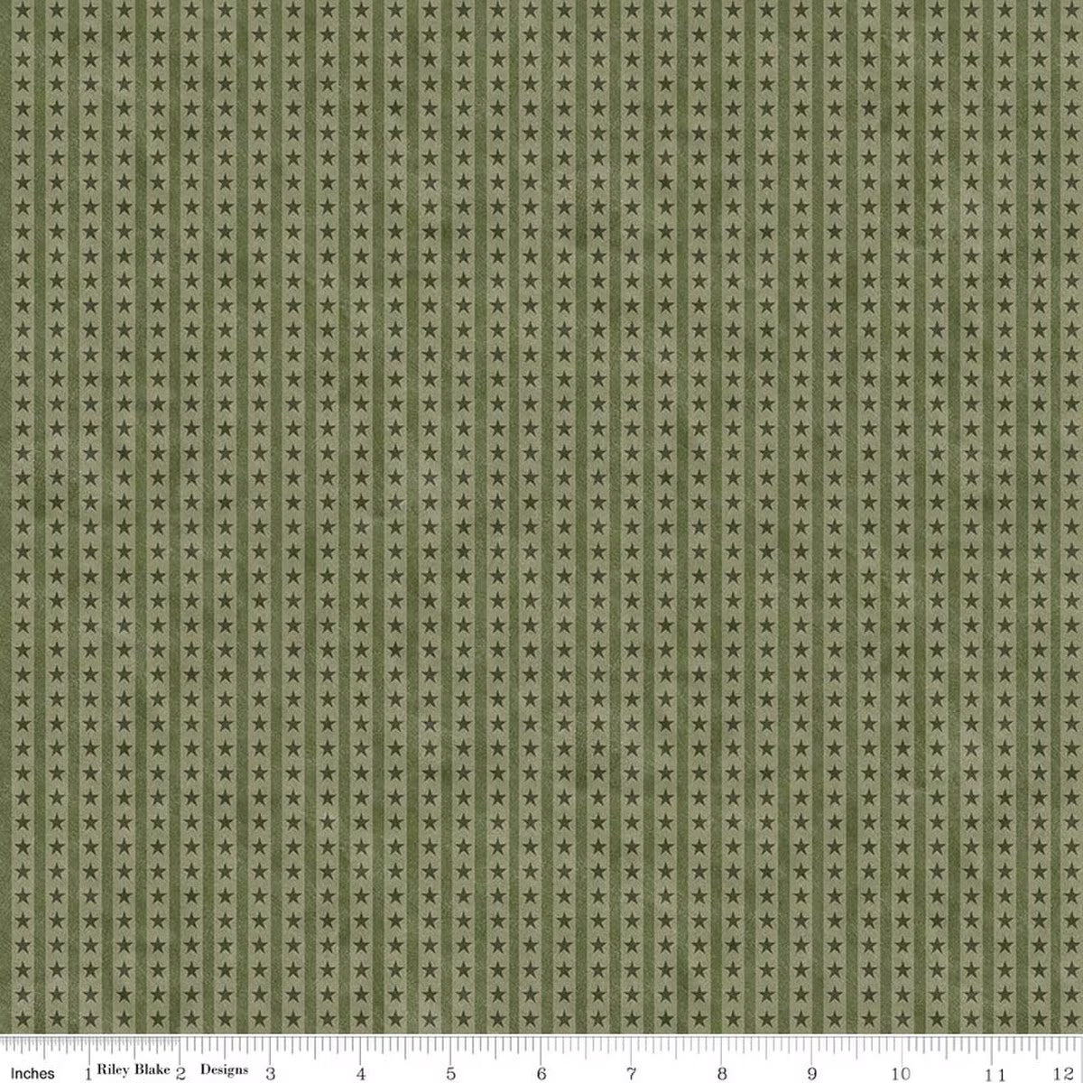 STAR STRIPES GREEN NORTHERN CHRISTMAS