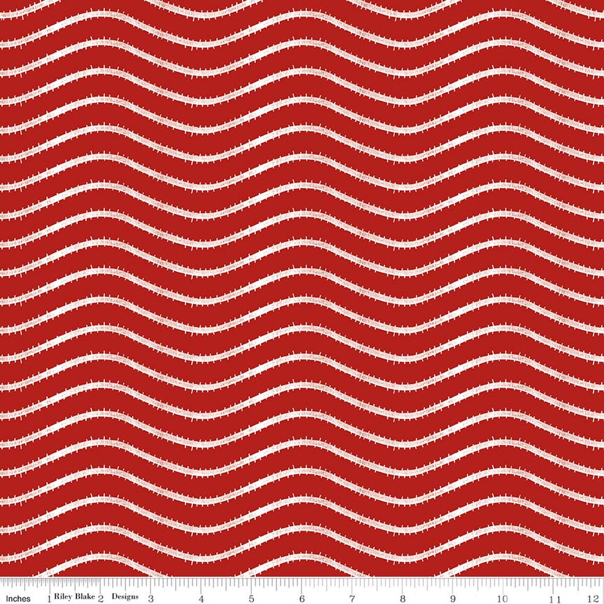 GINGERBREAD ICING STRIPE RED