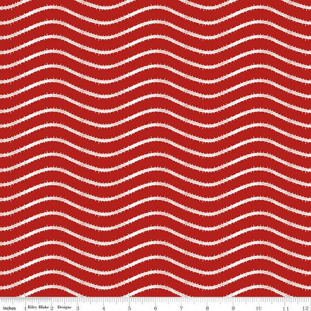 GINGERBREAD ICING STRIPE RED