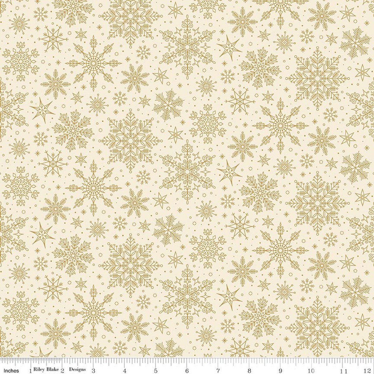 CREAM FOIL SNOWFLAKES POINSETTIAS AT CHRISTMAS