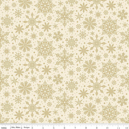 CREAM FOIL SNOWFLAKES POINSETTIAS AT CHRISTMAS