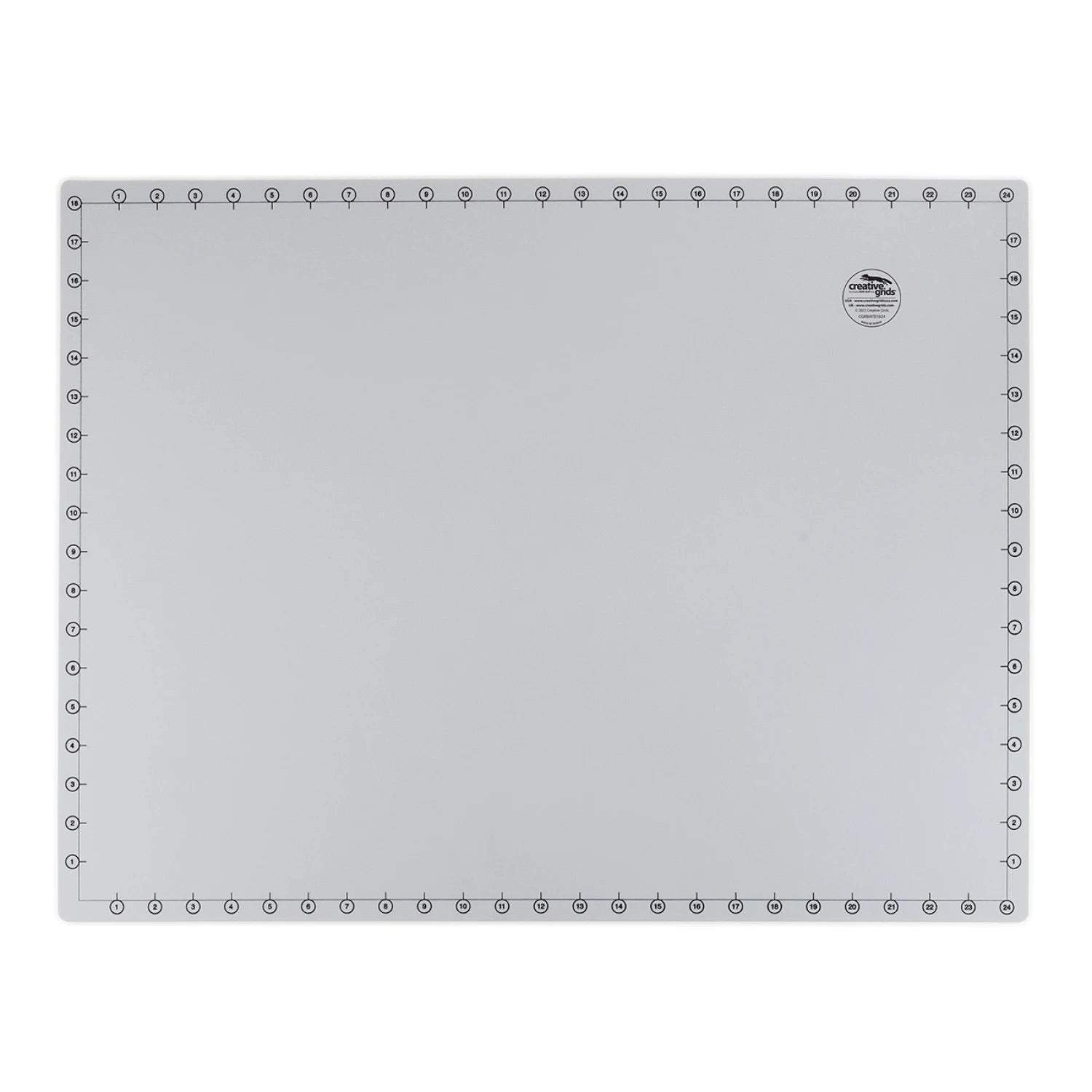 PRE-ORDER: CREATIVE GRIDS 18" X 24" GRID-FREE CUTTING MAT