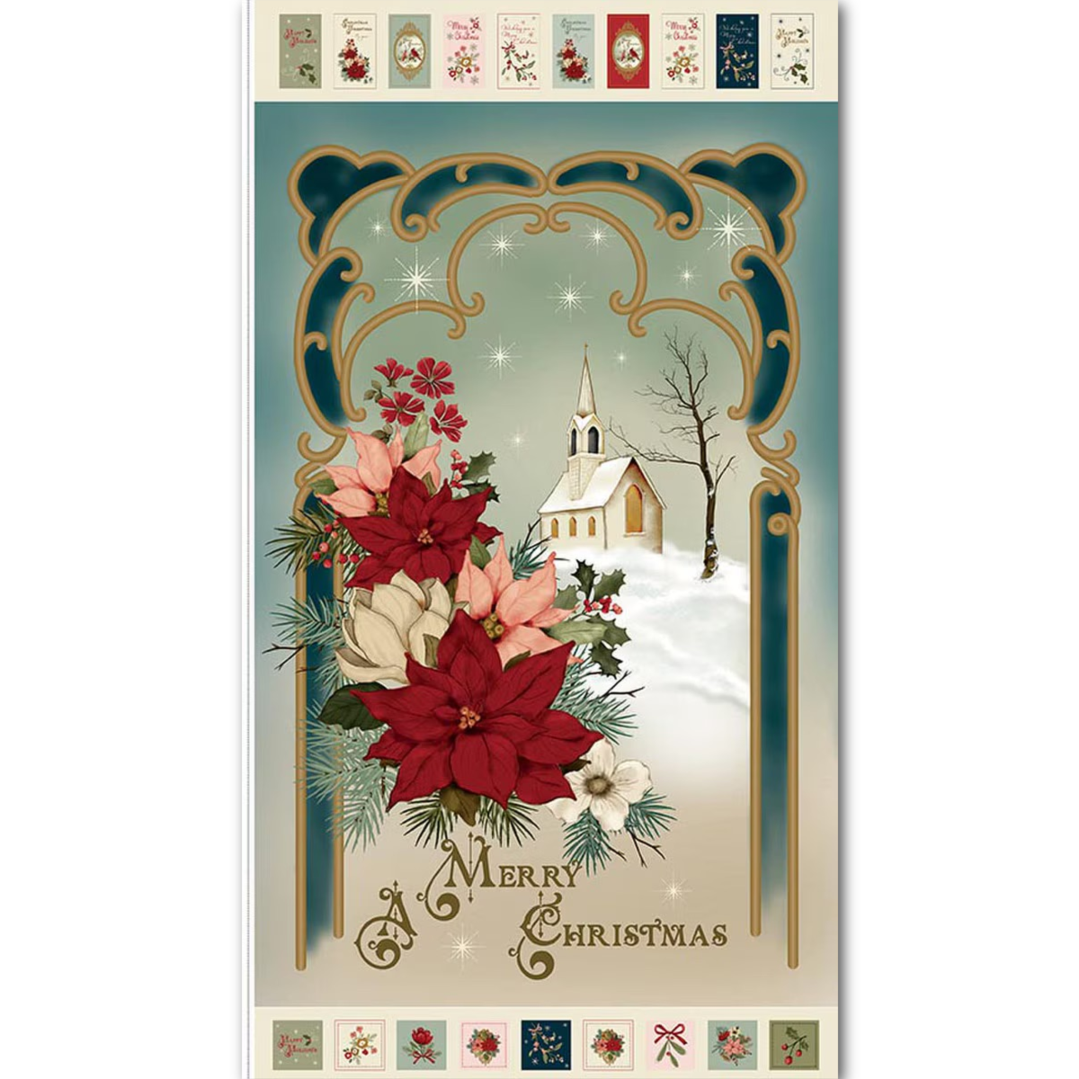 CHRISTMAS GREETINGS PANEL