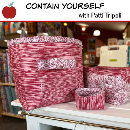 CONTAIN YOURSELF FABRIC BINS CLASS - MONDAY, NOVEMBER 16, 2026